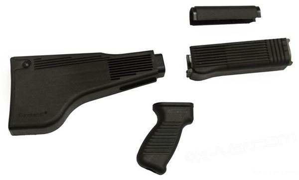 Light Machine Gun Stock Set (Blk Set RPK Rifles)