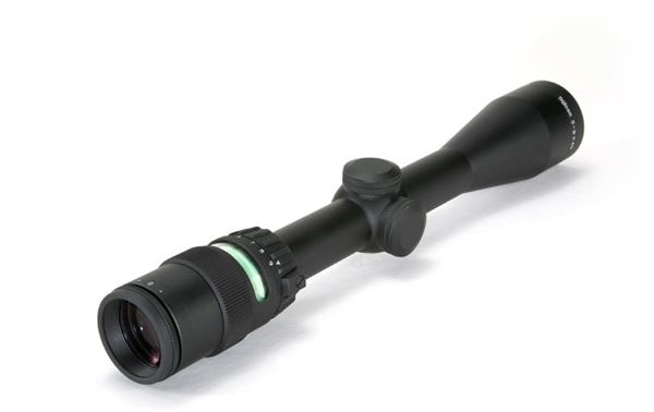 Trijicon 200005 AccuPoint 3-9x 40mm Obj 33.8-11.3 ft @ 100 yds FOV 1" Tube Black Mil-Dot Crosshair Green Dot