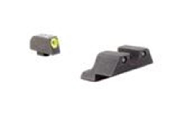 Trijicon 600540 GL101Y HD™ Night Sight Set - Yellow Front Outline - for Glock  Pistols