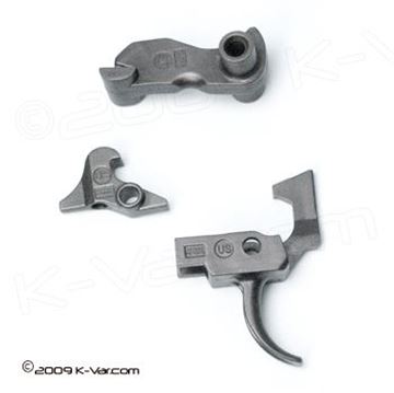 Double Stage Fire Control Parts (Trigger, Hammer, Disconnector)