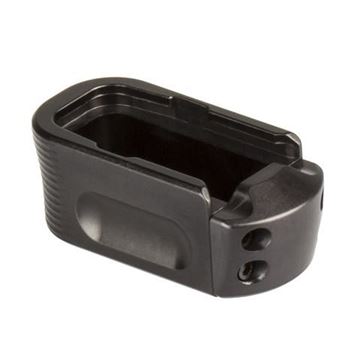 Glock 43 Plus 2 Black Magazine Extension Aluminum