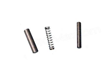 Plunger Pin Set CR Spring for Plunger, and Retainer for the Spring for the CR Type Front Sight / Gas Block