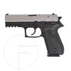 Rex Zero 1S Standard 9mm Black Frame Nickel Slide 17rd