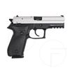 Rex Zero 1S Standard 9mm Black Frame Nickel Slide 17rd