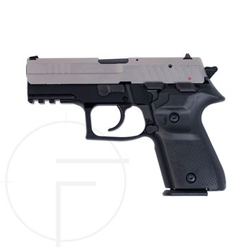 Rex Zero 1CP 9mm Black Frame Nickel Slide