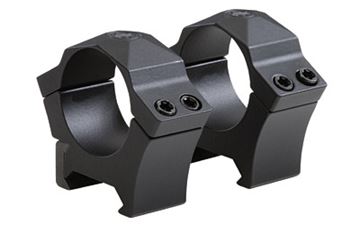SIG ALPHA HUNTING 1" RINGS HGH BLK