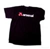 Arsenal T-Shirt- Black - X-Large