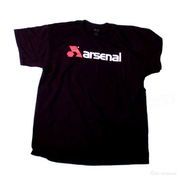 Arsenal T-Shirt- Black - Large