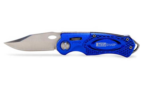 ACCUSHARP SPORT KNIFE BLU
