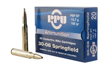 PPU 30-06 PSP 165GR 20/200