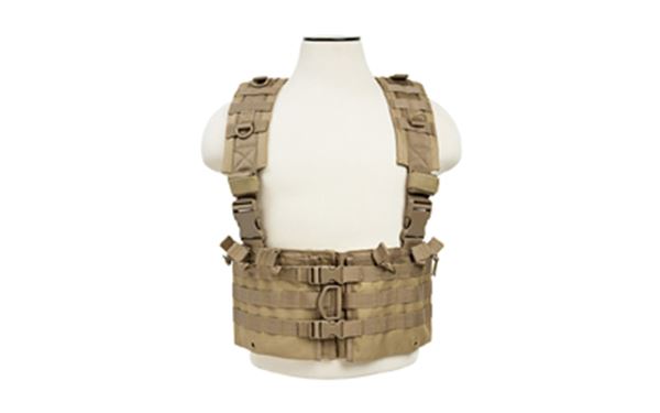 NCSTAR VISM AR CHEST RIG TAN