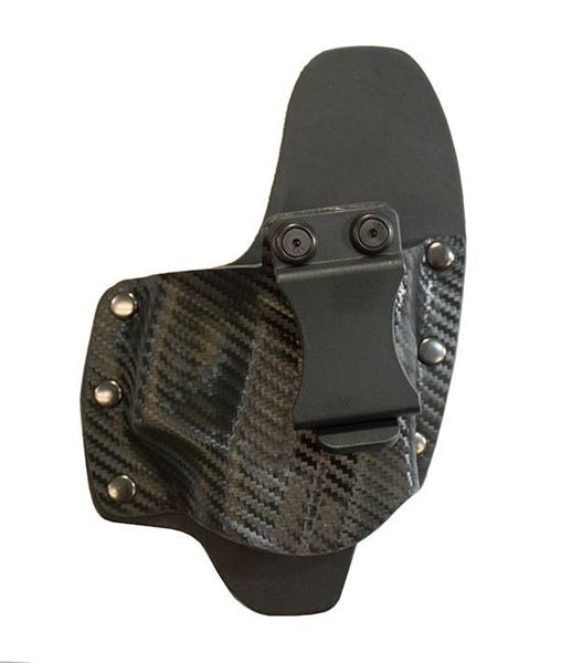 Rex Zero1S Holster, IWB, Black, Hybrid, Carbon Fiber, RH