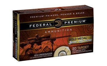 FED GOLD MDL 6.5CREED 140GR SMK 20/2