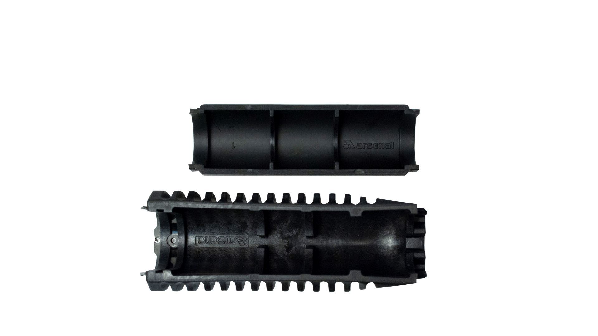 Arsenal Black Polymer Upper Handguard Set for AKSU Milled Receivers at