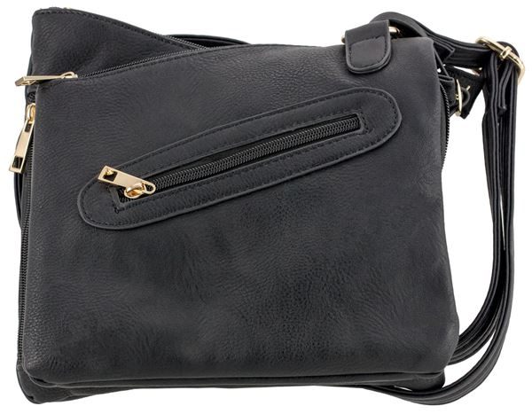 BDOG BDP030   CROSS BODY PURSE HLSTR BLK