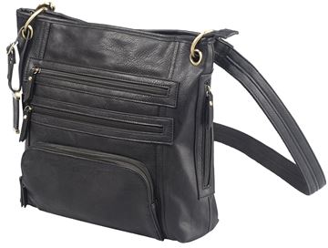 BDOG BDP038   CROSS BODY PURSE HLSTR BLK
