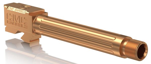 CMC 75513  GLOCK 17 FLUTED BRL DLC BRONZ THREADED