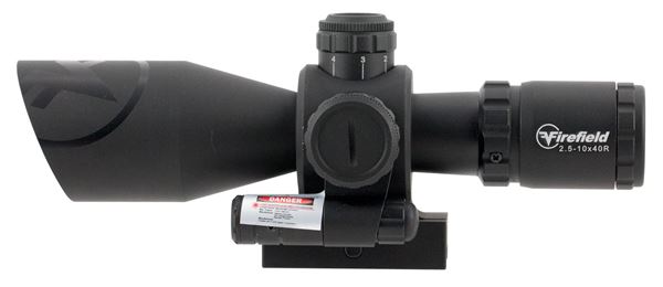 FIREFIELD FF13065 BARRAGE  2.5-10X40 W/RED LAS