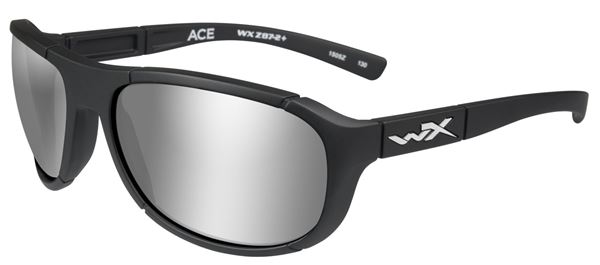 WILEYX ACACE06 ACE    SIL/BLK  POLARIZED