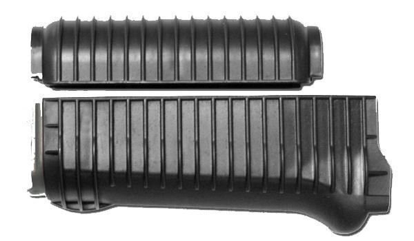 Brand new US made black color ribbed Krinkov handguard set for milled receivers.