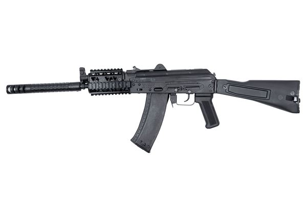 SLR104UR  Rifle, 5.45x39, Stampted, Short Gas,The Gambit, Left Folding, PR-03 Quad Rail, 30rd Mag