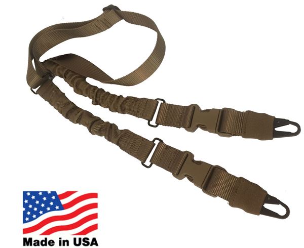 Hellfighter USA Made Single Point Rifle Sling Tan