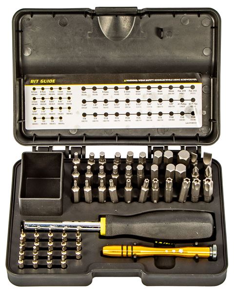 WHEELR 1081958 SAE/METRIC/HEX/TORX SREWDRIVER 55PC