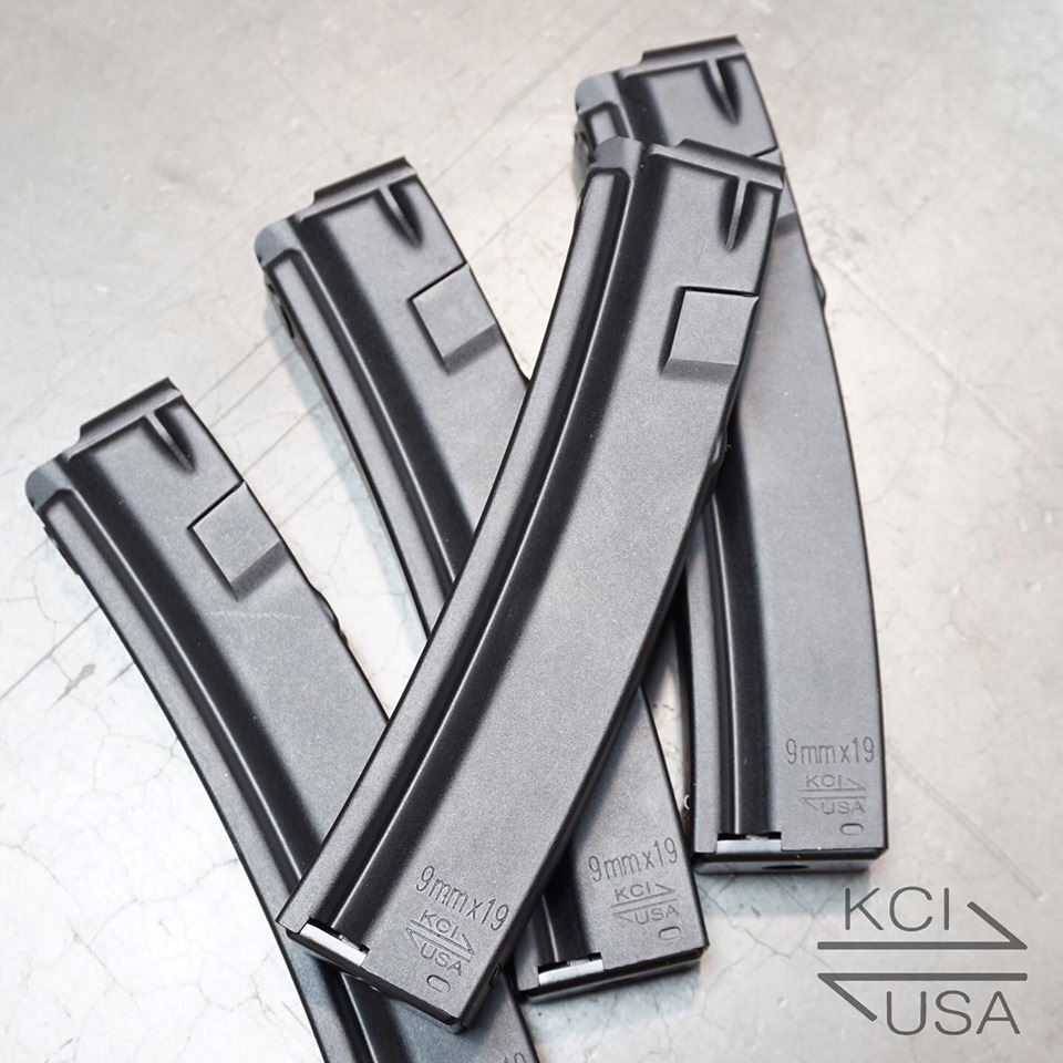 KCI USA MP5 9mm 20 Round Magazine at KVar