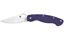 SPYDERCO MILITARY MODEL G-10 BLUE