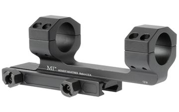 MIDWEST 1" SCOPE MOUNT GEN2 BLK