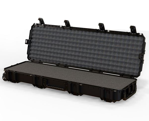 Seahorse 1630 Protective Long Case with Foam Black 