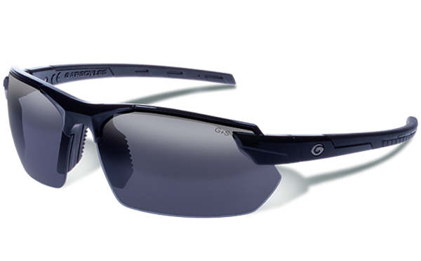 Gargoyles Vortex Performance Eyewear Smoke Lens Grey Frame 