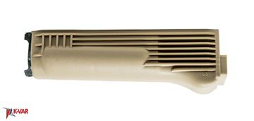 Lower Handguard for Stamped Receiver Polymer Desert Sand Stainless Steel Heatshield, US, Arsenal