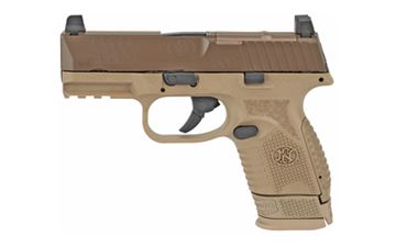 FN 509 COMPACT MRD 3.7" 9MM 15RD FDE