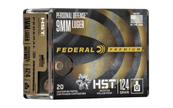 FED PRM PD 9MM HST 124GR JHP 20/200