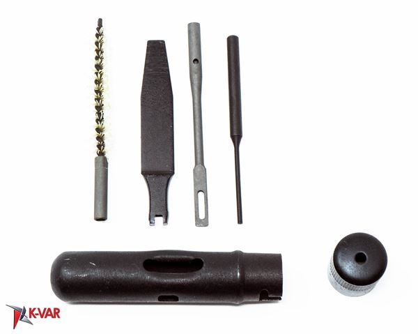 Cleaning kit for Saiga410 (SGL41) shotgun, Russian new production. Works with AK-74 cleaning rod