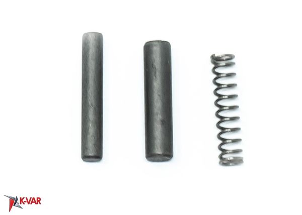 Plunger Pin, Spring for Plunger Pin and Retainer Pin for Spring for the CR type Front Sight Block