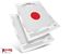 Precision Type Targets for the Elevation Wrench - Front Sight Post Adjustment Tool. A pack of 10 targets for RPK 26-METER ZEROING TARGET