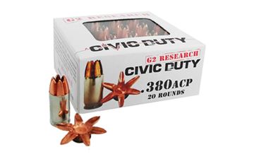 G2R CIVIC DUTY 380ACP 64GR 20/500