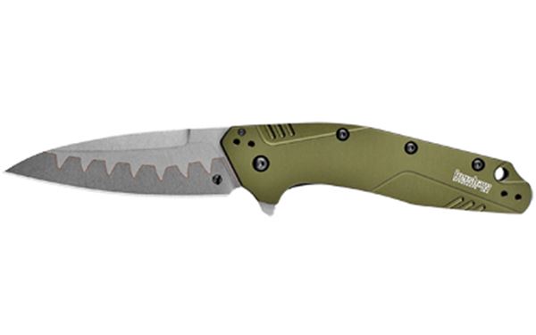 KERSHAW DIVIDEND COMPOSITE OLIVE 3"