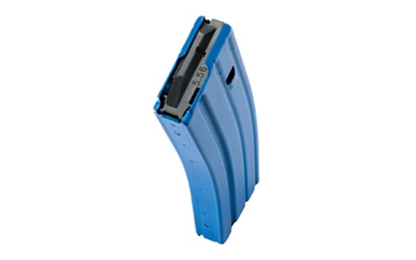 MAG DURAMAG 30RD 5.56 ALUM MAG BLUE