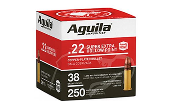 AGUILA 22LR HV HP 38 GR 250 PACK