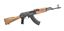 WASR-10 AK47 Blue Finish Wood Stock