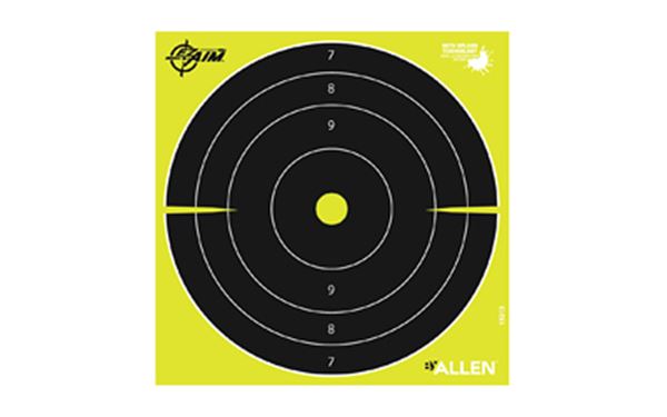 ALLEN EZ AIM 8"X8" BULLSEYE 25PK