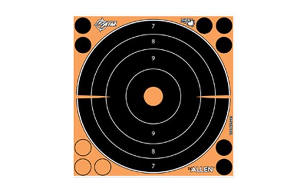 ALLEN EZ AIM 8"X8" BULLSEYE 30PK