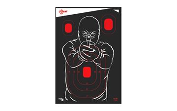 ALLEN EZ AIM 12"X18" BAD GUY 5PK