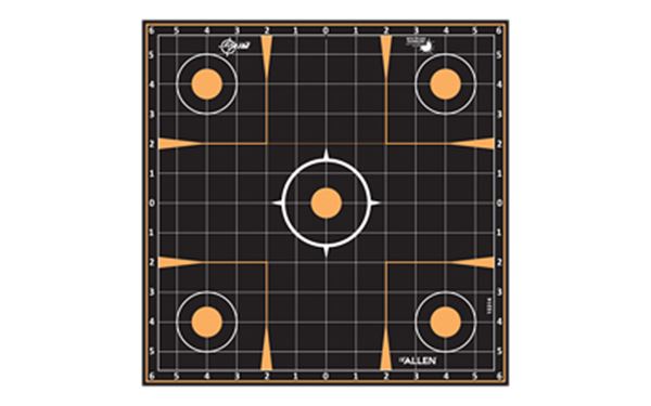 ALLEN EZ AIM 12"X12" SIGHT-IN 5PK