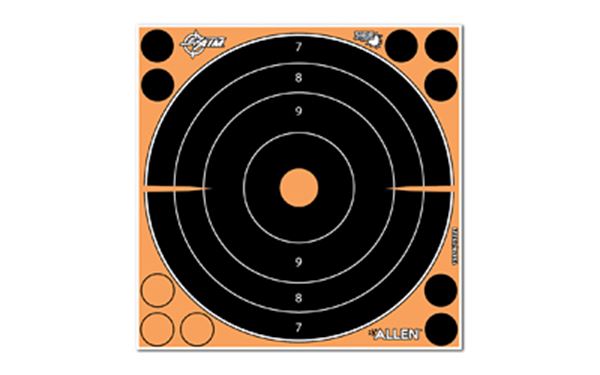 ALLEN EZ AIM 8" BULLSEYE 6PK