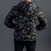 Picture of Arsenal Black Camo Cotton-Poly Relaxed Fit  Zip-Up Hoodie