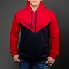 Picture of Arsenal Blue / Red Sport Cotton-Poly Relaxed Fit Pullover Hoodie